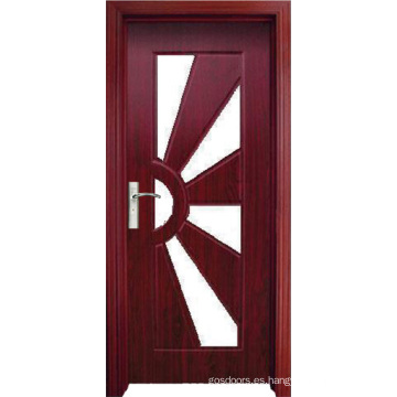 Puerta de cristal de PVC (WX-PW-185)